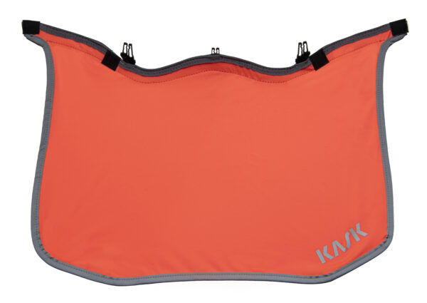 KASK Quantum niskasuojus HI VIZ oranssi fluor