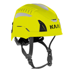 KASK Quantum Cabrio pelastuskypärä keltainen fluor. - hopea