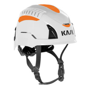 KASK Quantum Cabrio pelastuskypärä valkoinen - oranssi