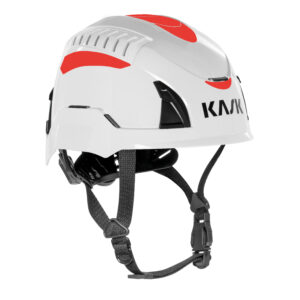 KASK Quantum Cabrio pelastuskypärä valkoinen - punainen