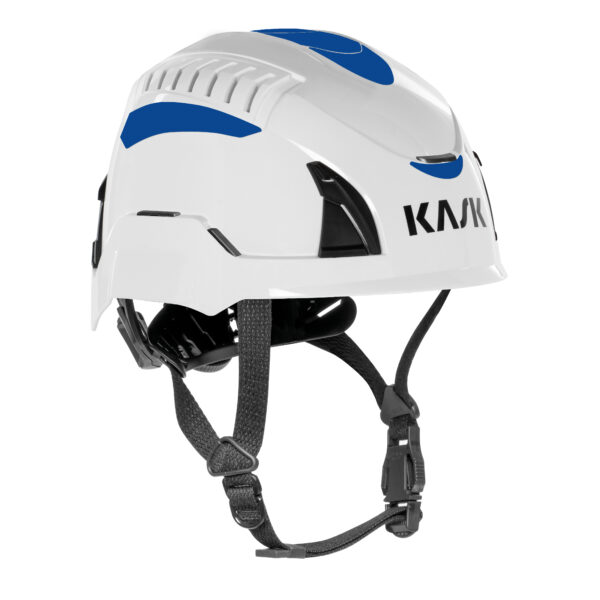KASK Quantum Cabrio pelastuskypärä valkoinen - sininen
