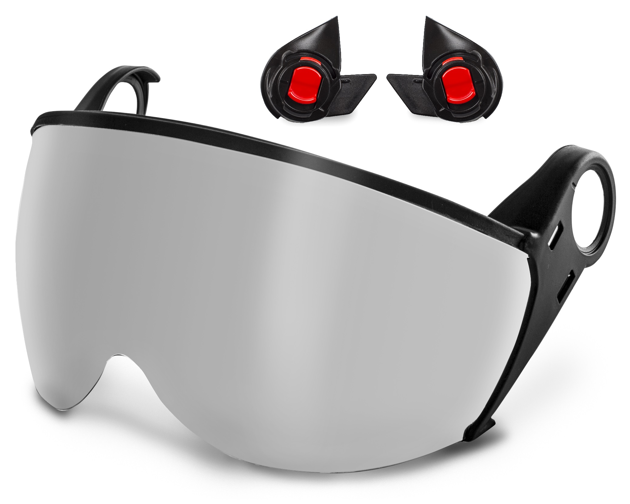 KASK Zen Visor Kit Silver Mirror NEW - Image 2