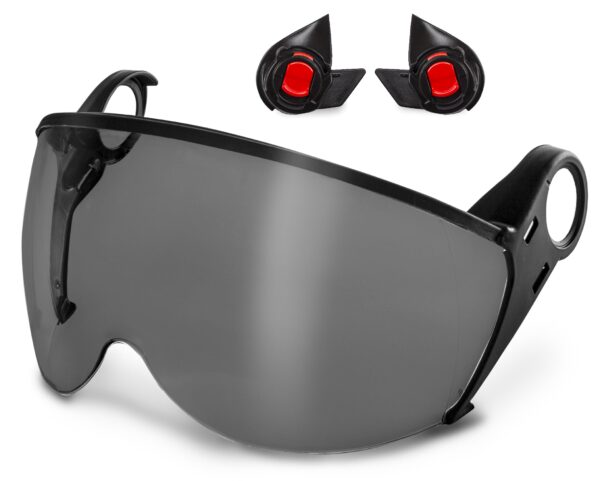KASK Zen Plus Visor Kit FR visiiripaketti - Smoke