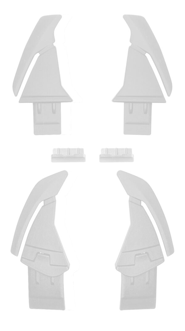 KASK Primero Lamp Clips otsavalokiinnikkeet fluor.