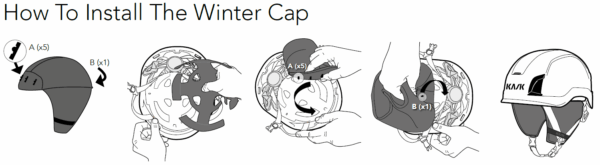 KASK Merino Cap kypäränalushuppu Zenith X kypäriin - Image 2