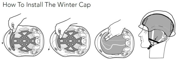 KASK Winter Cap kypäränalushuppu - Image 2