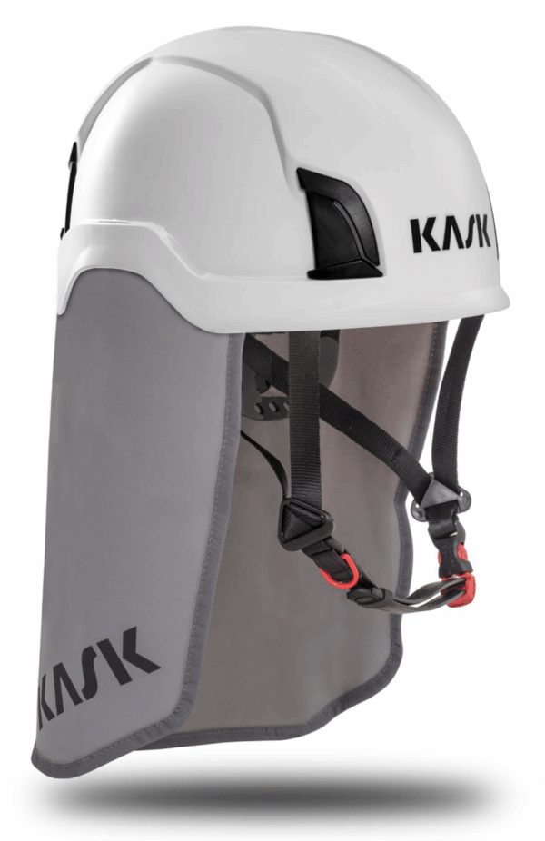 Niskasuojus harmaa Primero ja Zenith X kypäriin - Image 2