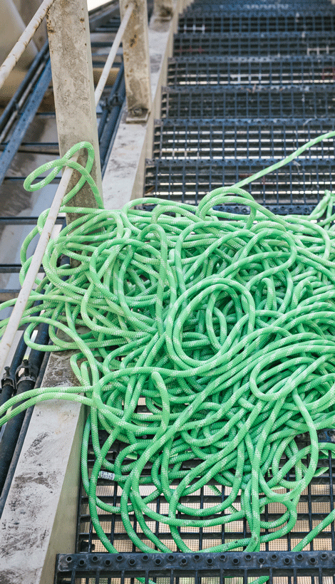 Static Low Stretch 11,0mm 30m neon green - Image 3